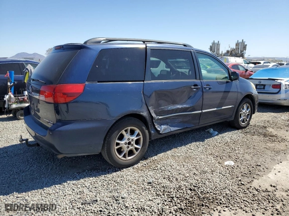 2005 Toyota Sienna XLE with VIN 5TDZA22C75S363102, listed as a Copart auction lot 49514255 with 259,376 mi miles and Salvage Title. Bid and sale history available at carsss.com. Image 3.