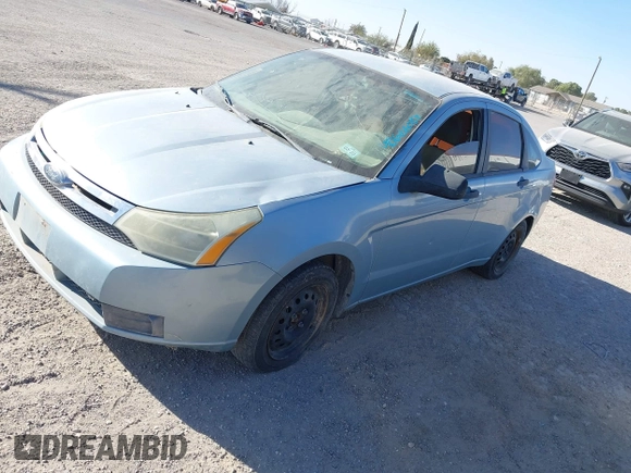2009 Ford Focus S with VIN 1FAHP34N39W211005, listed as a IAAI auction lot 40666052 with 1 mi miles. Bid and sale history available at carsss.com. Image 2.