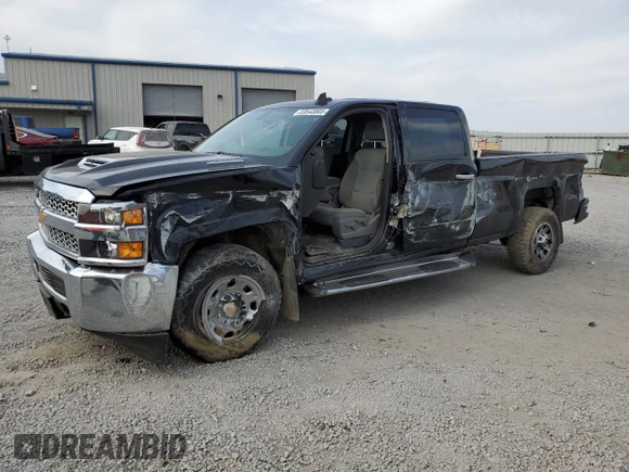 2019 Chevrolet Silverado 3500HD Work Truck with VIN 1GC4KVCY2KF202297, listed as a Copart auction lot 53543805 with Not provided miles and Salvage title. Bid and sale history available at DreamBid. Image 1.