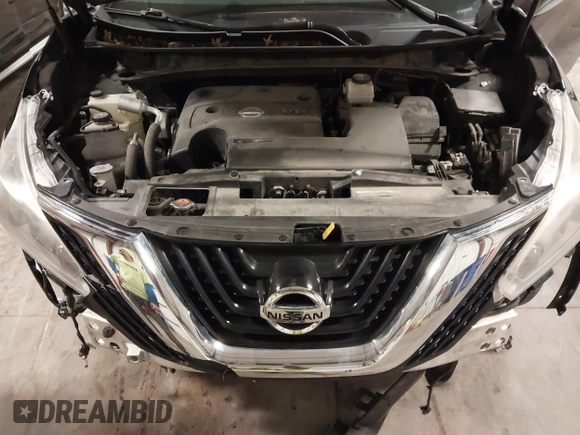 2018 Nissan Murano SV with VIN 5N1AZ2MG7JN175827, listed as a IAAI auction lot 41764645 with 62,887 mi miles and . Bid and sale history available at carsss.com. Image 10.