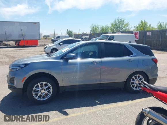 2024 Chevrolet Equinox LT with VIN 3GNAXUEG0RS182986, listed as a IAAI auction lot 42151718 with Not Provided miles and . Bid and sale history available at DreamBid. Image 14.