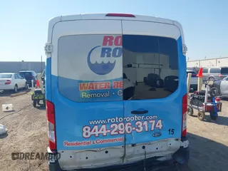 2017 Ford Transit with VIN 1FTYE1CM4HKB06427, listed as a IAAI auction lot 40597787 with 206,386 mi miles and . Bid and sale history available at DreamBid. Image 17.