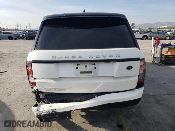 2017 Land Rover Range Rover z VIN SALGR2FV5HA340570, wystawiony jako Copart lot #45050995 z przebiegiem 110 966 mil mil oraz Szkoda całkowita • Salvage title. Historia ofert i sprzedaży dostępna na DreamBid. Obrazek 6.