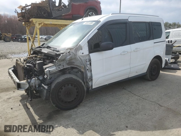 2015 Ford Transit Connect XLT with VIN NM0AE8F72F1185998, listed as a Copart auction lot 49341095 with 169,994 mi miles and Salvage title. Bid and sale history available at DreamBid. Image 1.