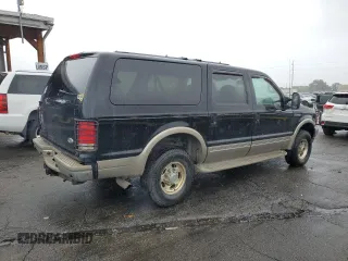 2001 Ford Excursion Limited z VIN 1FMSU43F31EC18728, wystawiony jako Copart lot #58974105 z przebiegiem 266 747 mil mil oraz Szkoda całkowita • Salvage title. Historia ofert i sprzedaży dostępna na DreamBid. Obrazek 3.