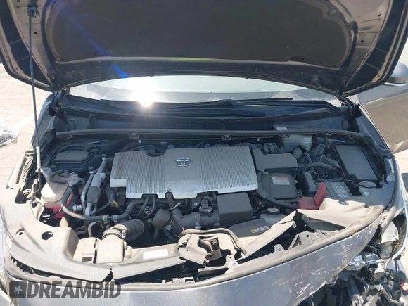 2021 Toyota Prius LE with VIN JTDKAMFPXM3170372, listed as a IAAI auction lot 42661609 with 47,977 mi miles and . Bid and sale history available at DreamBid. Image 10.
