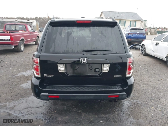 2008 Honda Pilot EX-L with VIN 5FNYF18768B035728, listed as a IAAI auction lot 41492820 with 118,420 mi miles. Bid and sale history available at carsss.com. Image 16.
