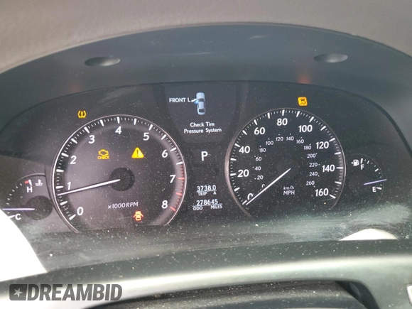2009 Lexus LS 460 L z VIN JTHGL46FX95033546, wystawiony jako Copart lot #60038445 z przebiegiem 278 645 mil mil oraz Szkoda całkowita • Salvage title. Historia ofert i sprzedaży dostępna na DreamBid. Obrazek 9.
