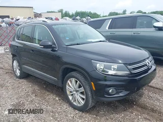 2013 Volkswagen Tiguan S with VIN WVGBV3AX7DW611410, listed as a IAAI auction lot 42549561 with 115,855 mi miles and . Bid and sale history available at DreamBid. Image 1.