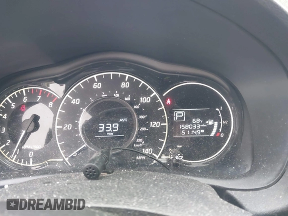2016 Nissan Note SV with VIN 3N1CE2CP5GL380035, listed as a IAAI auction lot 42129597 with 158,033 mi miles and . Bid and sale history available at DreamBid. Image 7.