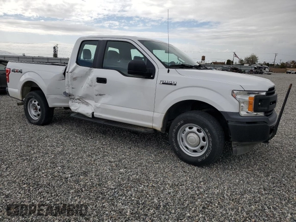 2020 Ford F-150 XL with VIN 1FTEX1EB6LKD80357, listed as a Copart auction lot 48375575 with 29,498 mi miles and Salvage Title. Bid and sale history available at carsss.com. Image 4.