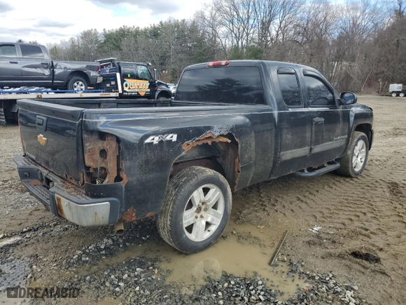 2007 Chevrolet Silverado 1500 LT w/1LT with VIN 1GCEK19J27Z551196, listed as a Copart auction lot 50407715 with 0 mi miles and Clean Title. Bid and sale history available at carsss.com. Image 3.