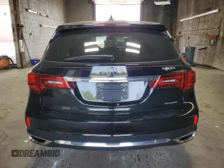 2017 Acura MDX Technology with VIN 5FRYD4H52HB016419, listed as a Copart auction lot 59323645 with 106,206 mi miles and Salvage title. Bid and sale history available at DreamBid. Image 6.