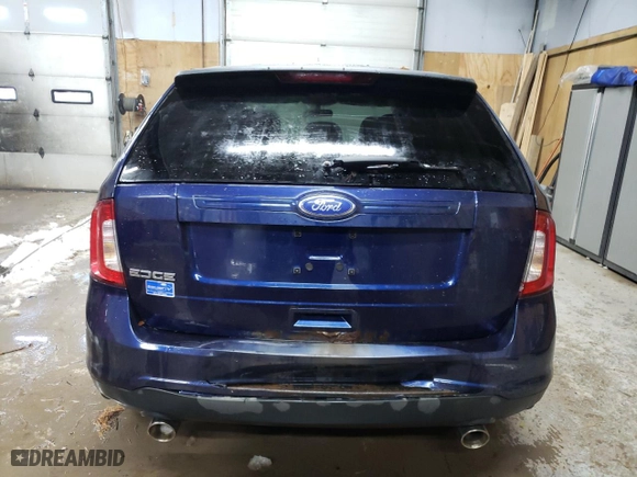 2011 Ford Edge SE with VIN 2FMDK3GC3BBB30705, listed as a Copart auction lot 83714324 with 194,489 mi miles and Clean Title. Bid and sale history available at carsss.com. Image 6.
