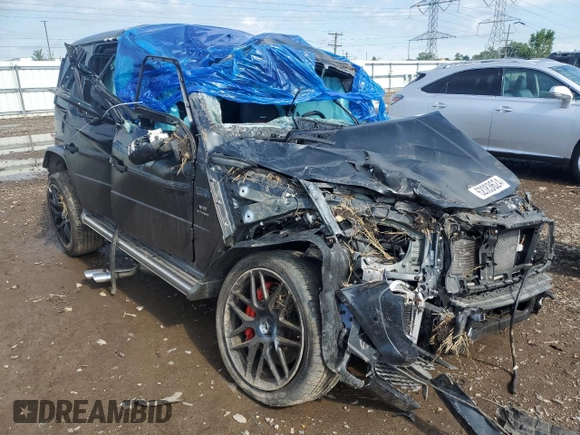2020 Mercedes-Benz G 63 AMG with VIN W1NYC7HJ7LX359365, listed as a Copart auction lot 62083624 with Not Provided miles and Salvage Title. Bid and sale history available at DreamBid. Image 4.