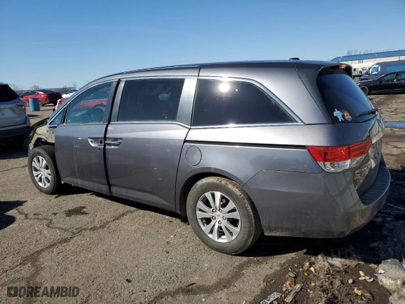 2016 Honda Odyssey SE with VIN 5FNRL5H37GB078183, listed as a Copart auction lot 45050885 with 125,085 mi miles and Salvage Title. Bid and sale history available at carsss.com. Image 2.