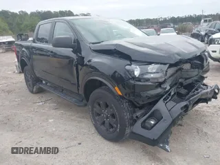 2022 Ford Ranger XL with VIN 1FTER4FH1NLD54860, listed as a IAAI auction lot 41734588 with 30,171 mi miles. Bid and sale history available at carsss.com. Image 1.