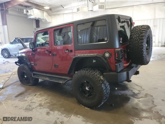 2012 Jeep Wrangler Unlimited Sport with VIN 1C4BJWDG2CL141879, listed as a Copart auction lot 73211924 with 155,647 mi miles and Non Repairable. Bid and sale history available at carsss.com. Image 2.