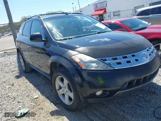 2005 Nissan Murano SE with VIN JN8AZ08T25W307395, listed as a IAAI auction lot 41865727 with 197,240 mi miles. Bid and sale history available at carsss.com. Image 1.