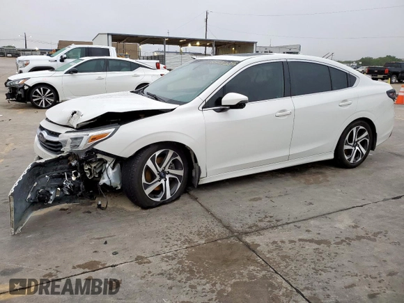 2020 Subaru Legacy Limited with VIN 4S3BWAN61L3002854, listed as a Copart auction lot 55146285 with 64,501 mi miles and Salvage title. Bid and sale history available at DreamBid. Image 1.