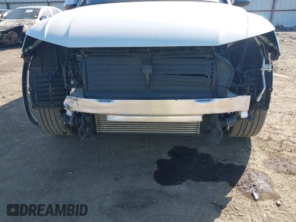 2022 Audi Q5 S line Premium Plus with VIN WA1EAAFY1N2126380, listed as a IAAI auction lot 41782000 with 27,599 mi miles and . Bid and sale history available at DreamBid. Image 6.