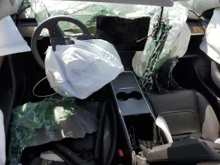 2023 Tesla Model 3 z VIN 5YJ3E1EA2PF460035, wystawiony jako Copart lot #61102025 z przebiegiem Nie podano mil oraz Szkoda całkowita • Salvage title. Historia ofert i sprzedaży dostępna na DreamBid. Obrazek 8.