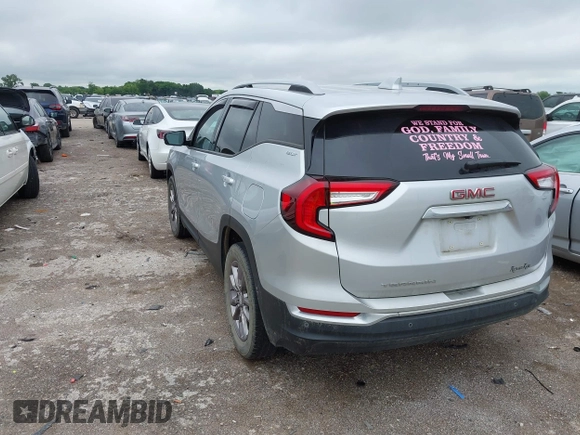2022 GMC Terrain SLT with VIN 3GKALPEV6NL271507, listed as a IAAI auction lot 42205901 with 36,008 mi miles and . Bid and sale history available at DreamBid. Image 3.