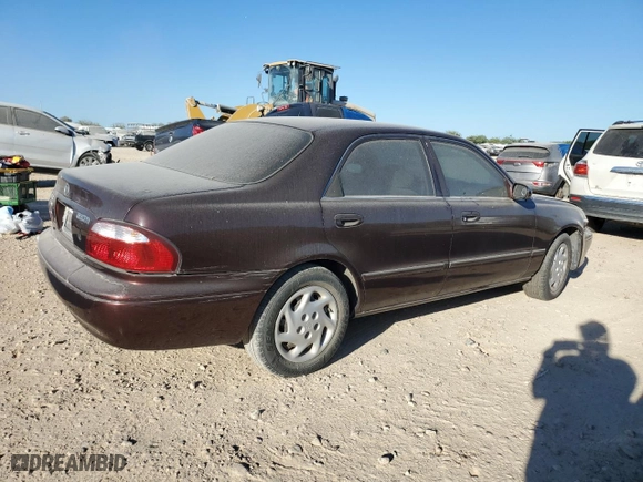 2001 Mazda 626 LX with VIN 1YVGF22D315215931, listed as a Copart auction lot 45399205 with 46,858 mi miles and Clean Title. Bid and sale history available at carsss.com. Image 3.