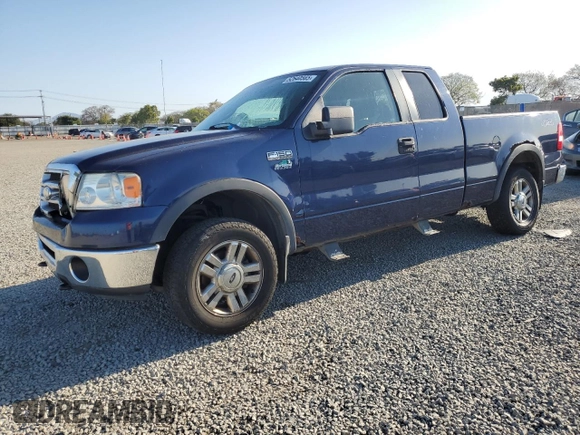 2008 Ford F-150 XLT with VIN 1FTPX14V58FB06071, listed as a Copart auction lot 52640565 with 222,783 mi miles and Salvage title. Bid and sale history available at DreamBid. Image 1.