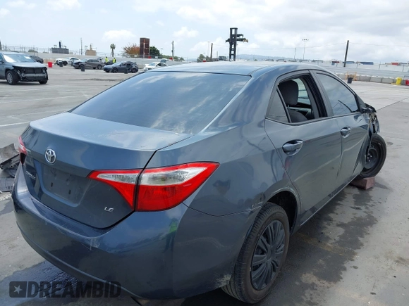 2016 Toyota Corolla L with VIN 5YFBURHE4GP541490, listed as a IAAI auction lot 42117598 with 98,080 mi miles and . Bid and sale history available at DreamBid. Image 4.
