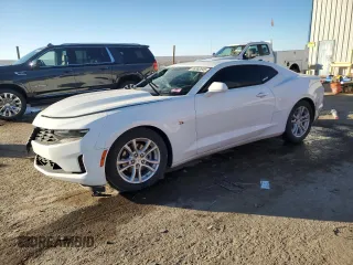 2021 Chevrolet Camaro 1LT with VIN 1G1FB1RX0M0118719, listed as a Copart auction lot 89382045 with 44,633 mi miles and Salvage Title. Bid and sale history available at carsss.com. Image 1.