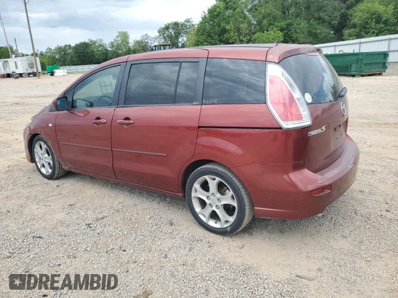 2008 Mazda 5 Sport with VIN JM1CR293180320922, listed as a Copart auction lot 54183695 with 206,823 mi miles and Salvage title. Bid and sale history available at DreamBid. Image 2.