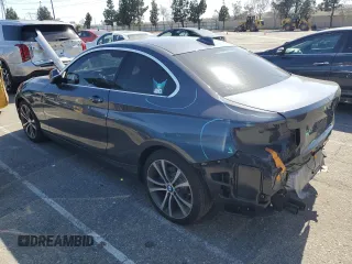 2016 BMW 2 Series 228i with VIN WBA1F9C59GV546076, listed as a Copart auction lot 57178955 with 78,511 mi miles and Salvage title. Bid and sale history available at DreamBid. Image 2.