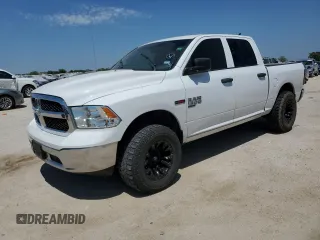 2019 Ram 1500 Tradesman z VIN 1C6RR7KM9KS710261, wystawiony jako Copart lot #68859484 z przebiegiem 130 172 mil mil oraz Czysty tytuł • Clean title. Historia ofert i sprzedaży dostępna na DreamBid. Obrazek 1.