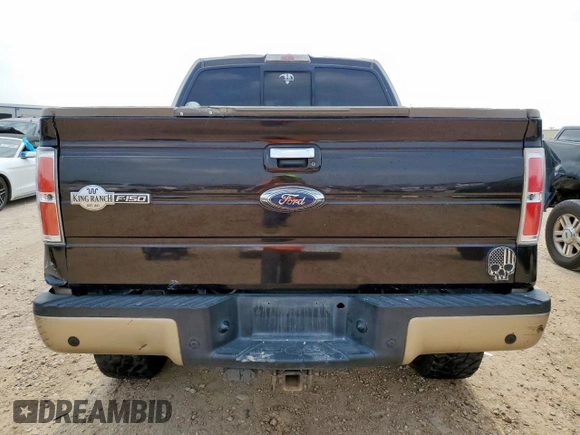 2013 Ford F-150 XL with VIN 1FTFW1ET6DKD06163, listed as a Copart auction lot 57675765 with Not provided miles and Salvage title. Bid and sale history available at DreamBid. Image 6.