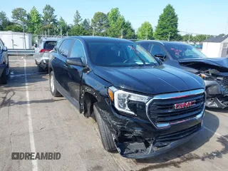 2024 GMC Terrain SLE with VIN 3GKALTEG4RL272736, listed as a IAAI auction lot 42225580 with 24,106 mi miles and . Bid and sale history available at carsss.com. Image 1.