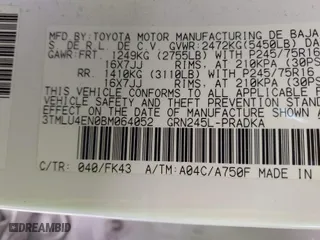 2011 Toyota Tacoma with VIN 3TMLU4EN0BM064052, listed as a IAAI auction lot 41423819 with 185,729 mi miles. Bid and sale history available at carsss.com. Image 9.