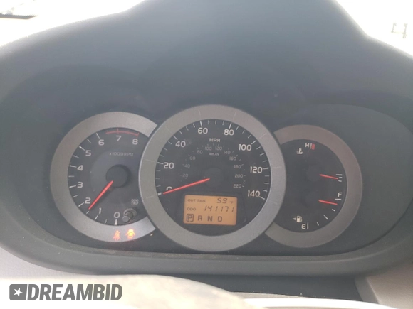 2008 Toyota RAV4 Limited with VIN JTMZD31V585111486, listed as a Copart auction lot 55158425 with 141,171 mi miles and Salvage title. Bid and sale history available at DreamBid. Image 9.