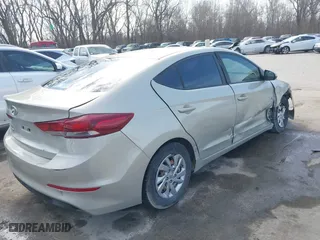 2018 Hyundai Elantra SE with VIN KMHD74LF9JU475088, listed as a IAAI auction lot 41813948 with 114,590 mi miles. Bid and sale history available at carsss.com. Image 4.