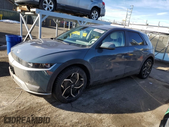 2023 Hyundai Ioniq 5 SEL с VIN KM8KNDAF3PU206268, выставлен на аукционе Copart как лот 46668565 с пробегом 27 155 миль миль и Списание • Salvage title. История ставок и продаж доступна на DreamBid. Изображение 1.