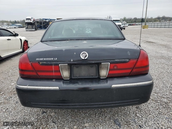 2005 Mercury Grand Marquis LS Premium with VIN 2MEFM75W25X627343, listed as a Copart auction lot 52307095 with 213,331 mi miles and Clean Title. Bid and sale history available at carsss.com. Image 6.