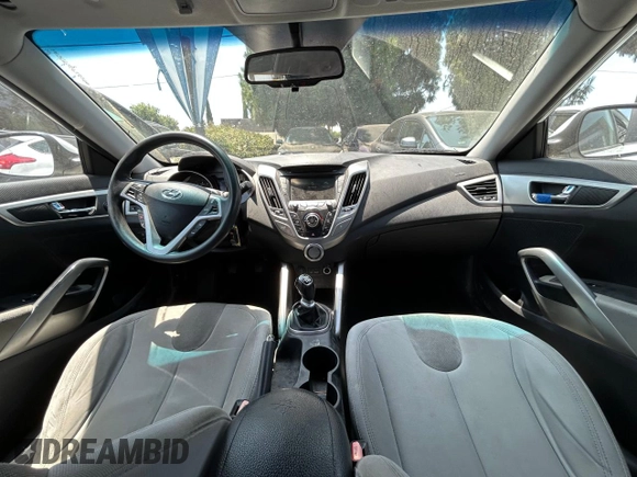 2012 Hyundai Veloster w/Black Int with VIN KMHTC6AD1CU020923, listed as a Copart auction lot 62790155 with 145,974 mi miles and Clean title. Bid and sale history available at DreamBid. Image 9.