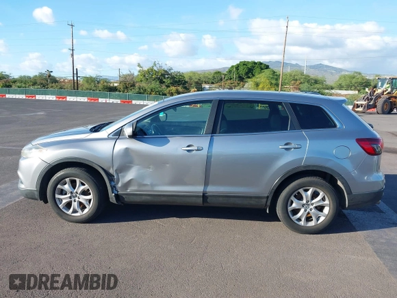 2015 Mazda CX-9 Sport with VIN JM3TB2BA3F0464294, listed as a IAAI auction lot 40848645 with 116,778 mi miles and . Bid and sale history available at carsss.com. Image 14.