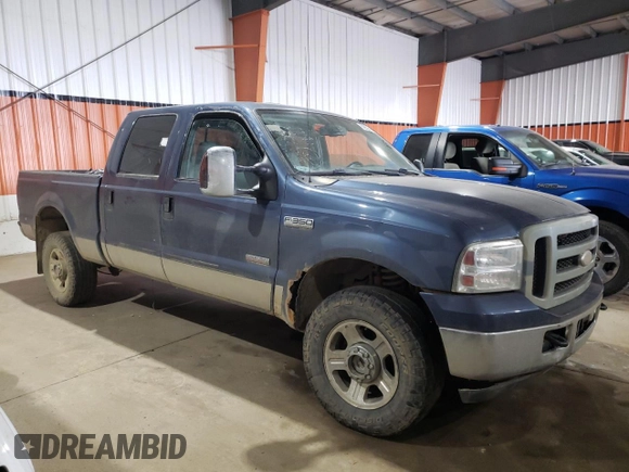2007 Ford F-350 XL with VIN 1FTWW31P67EB45837, listed as a Copart auction lot 89255585 with 160,785 mi miles and Salvage title. Bid and sale history available at DreamBid. Image 4.