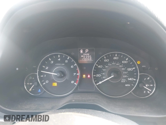 2012 Subaru Outback 2.5i with VIN 4S4BRCACXC3205459, listed as a IAAI auction lot 42643728 with 170,069 mi miles and . Bid and sale history available at DreamBid. Image 7.