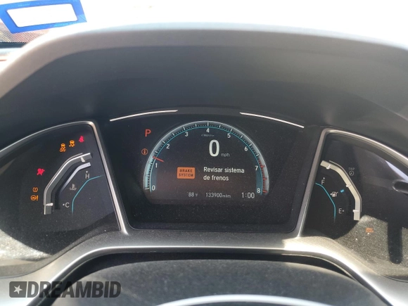 2017 Honda Civic EX z VIN 2HGFC2F78HH502412, wystawiony jako Copart lot #51948665 z przebiegiem 133 900 mil mil oraz Szkoda całkowita • Salvage title. Historia ofert i sprzedaży dostępna na DreamBid. Obrazek 9.