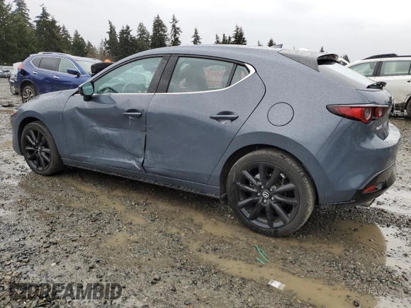 2023 Mazda 3 2.5 S Premium with VIN JM1BPAMM1P1615345, listed as a Copart auction lot 48707645 with 26,598 mi miles and Salvage Title. Bid and sale history available at carsss.com. Image 2.