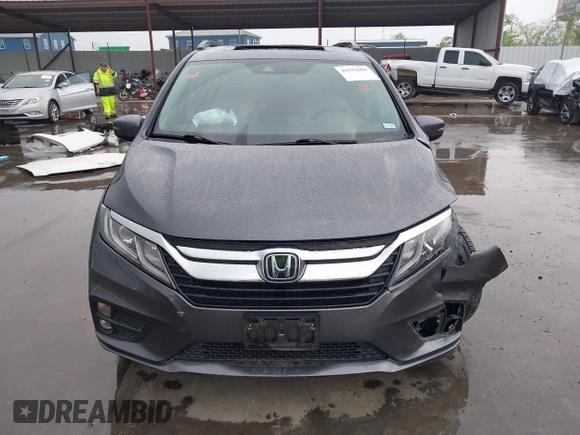 2019 Honda Odyssey EX-L with VIN 5FNRL6H78KB134200, listed as a IAAI auction lot 41932604 with 37,723 mi miles and . Bid and sale history available at DreamBid. Image 12.