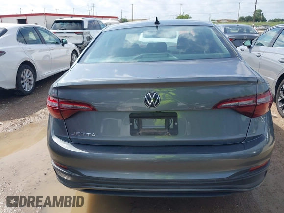 2024 Volkswagen Jetta S with VIN 3VW5M7BU6RM090197, listed as a IAAI auction lot 42724682 with 30,077 mi miles and . Bid and sale history available at DreamBid. Image 16.