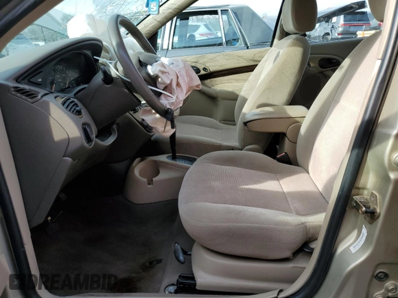 2001 Ford Focus ZTS with VIN 1FAFP38381W291194, listed as a Copart auction lot 43190085 with 131,339 mi miles and Salvage Title. Bid and sale history available at carsss.com. Image 7.